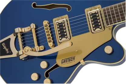 Gretsch G5655TG Electromatic Center Block Jr in Azure Metallic