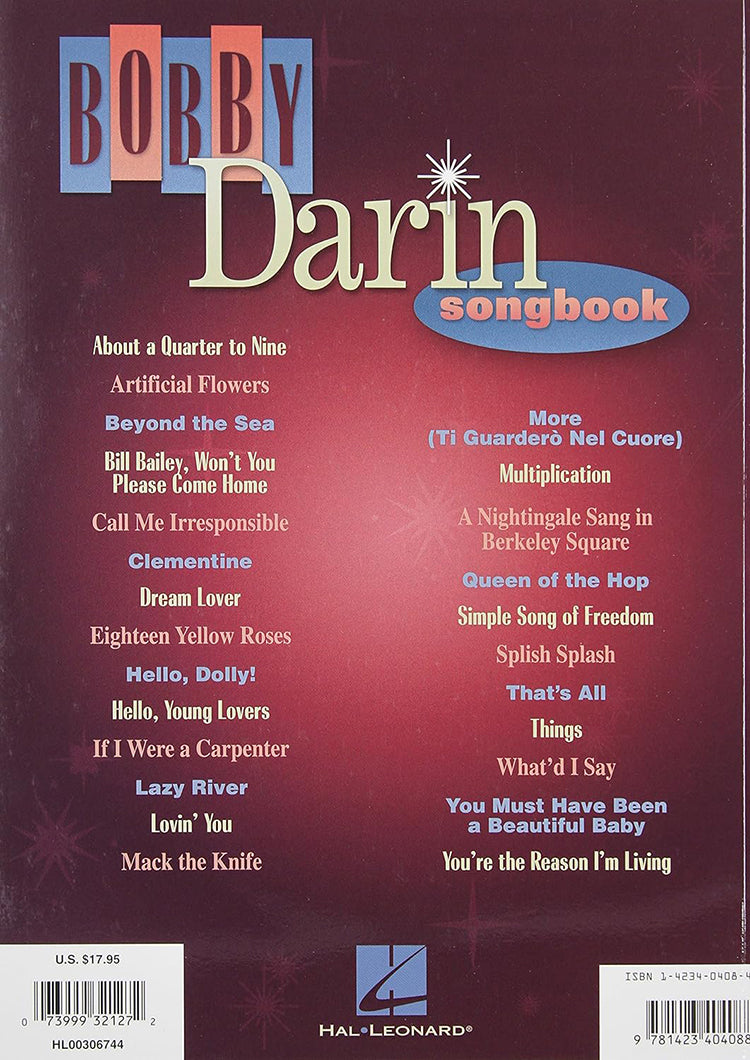 Bobby Darin Songbook PVG