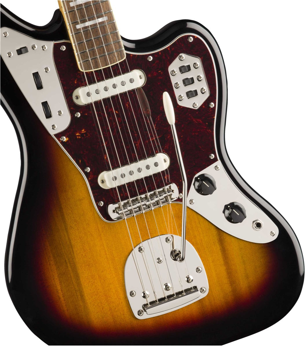 Squier Classic Vibe '70s Jaguar, Laurel Fingerboard in 3 Color Sunburst