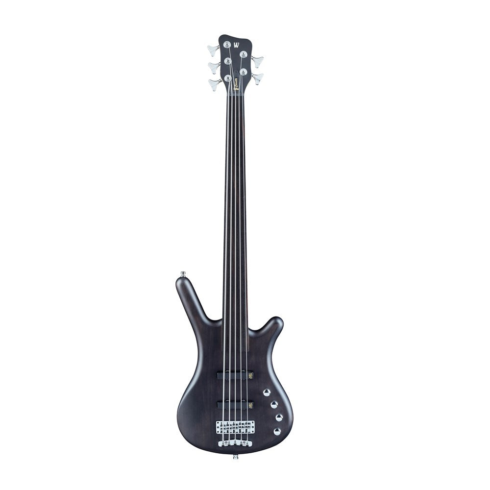 Warwick RockBass Corvette Basic 5-String Fretless in Nirvana Black Transparent Satin