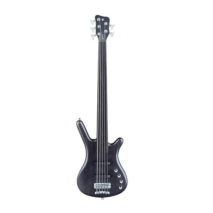 Warwick RockBass Corvette Basic 5-String Fretless in Nirvana Black Transparent Satin