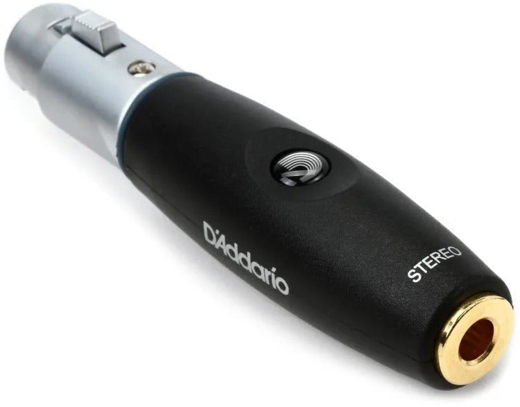 D'Addario Planet Waves XLR Female to 1/4 Inch Female Balanced Adapter