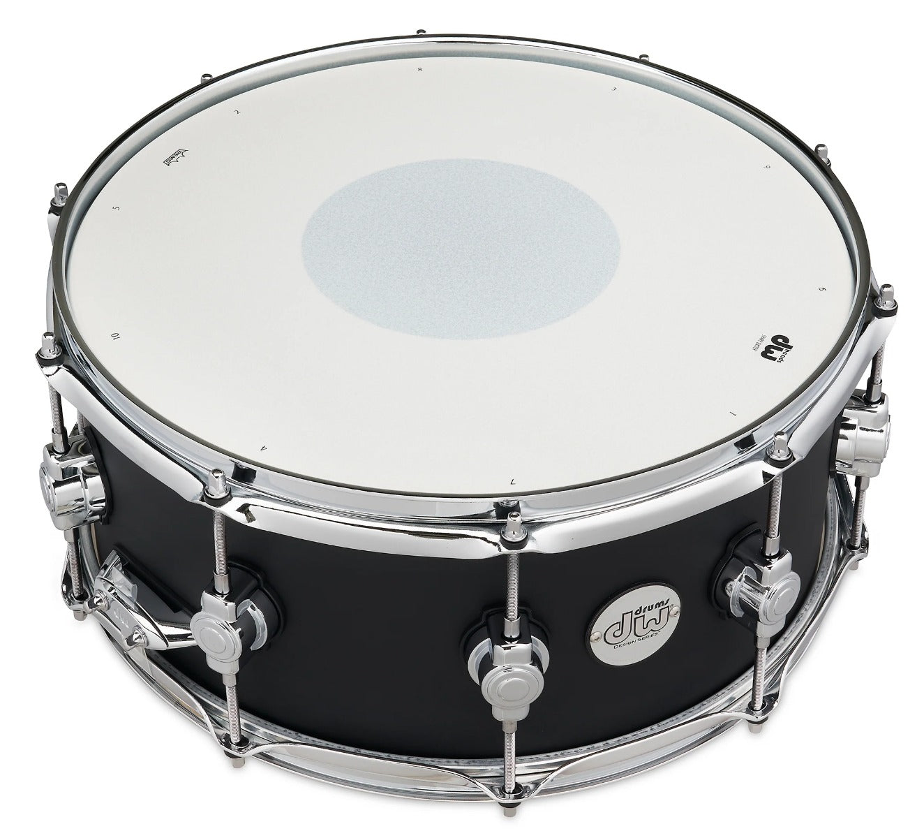 DW Design 5.5" x 14" Black Satin Snare Drum