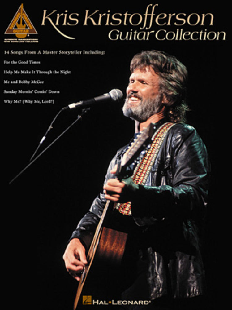 Kris Kristofferson Guitar Collection Recorded Version Guitar Tab