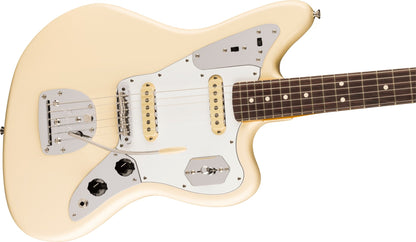 Fender Johnny Marr Jaguar, Rosewood Fingerboard in Olympic White