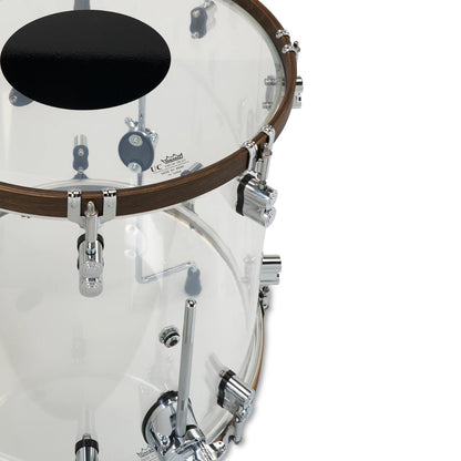 PDP 25th Anniversary 4-Piece Acrylic Kit (10T, 12T, 16FT, 22BD) in Clear Acrylic