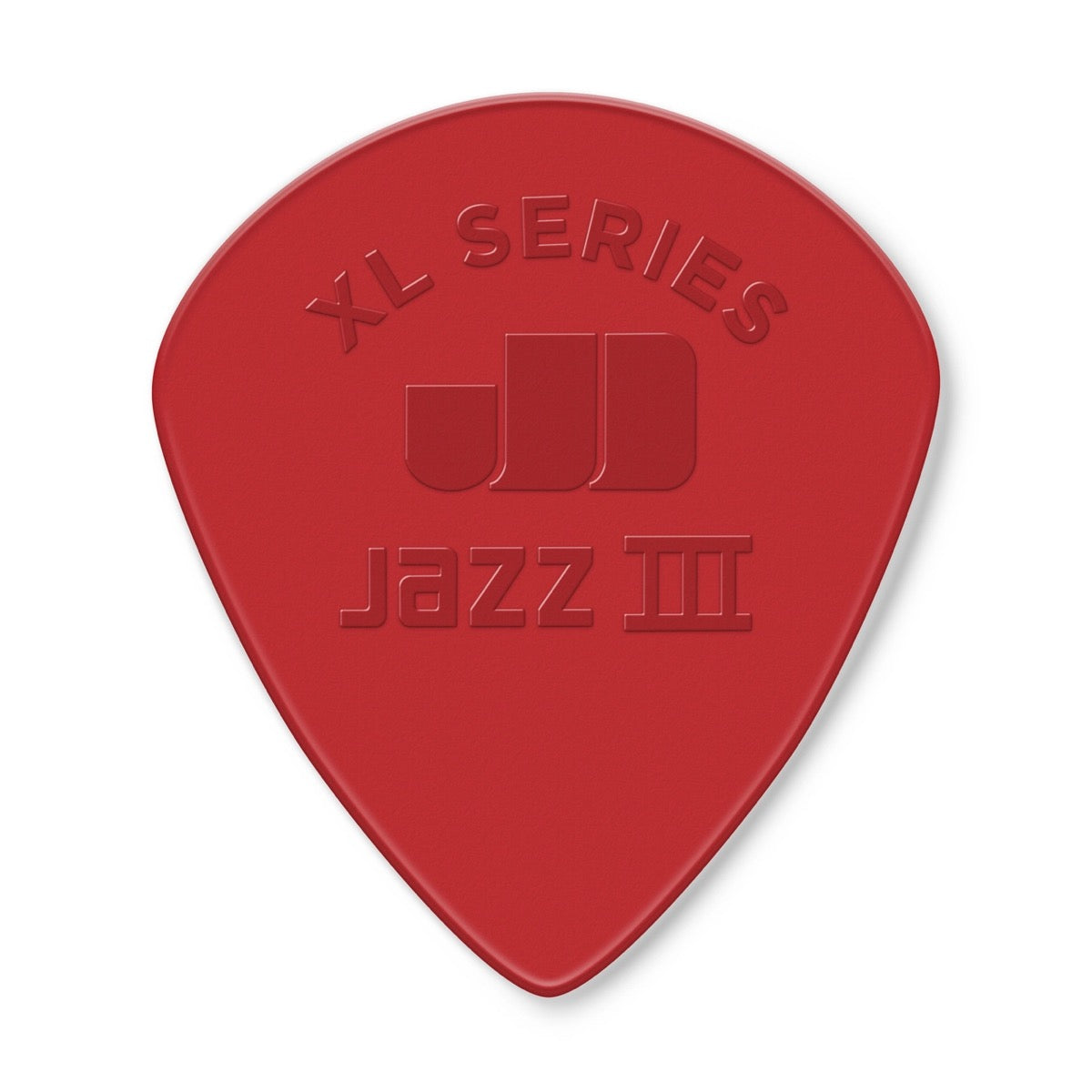 Jim Dunlop Nylon Player's Pack Jazz III XL Guitar Pick 6 Pack in Red