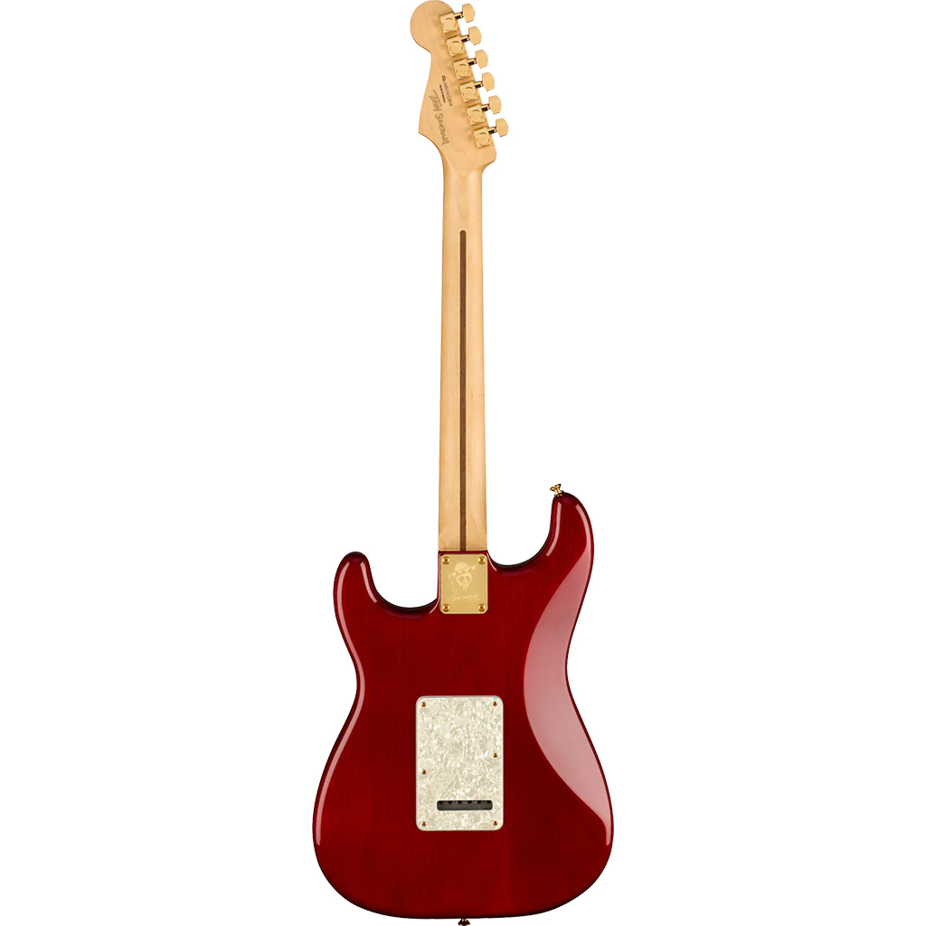 Fender Tash Sultana Stratocaster, Maple Fingerboard in Transparent Cherry