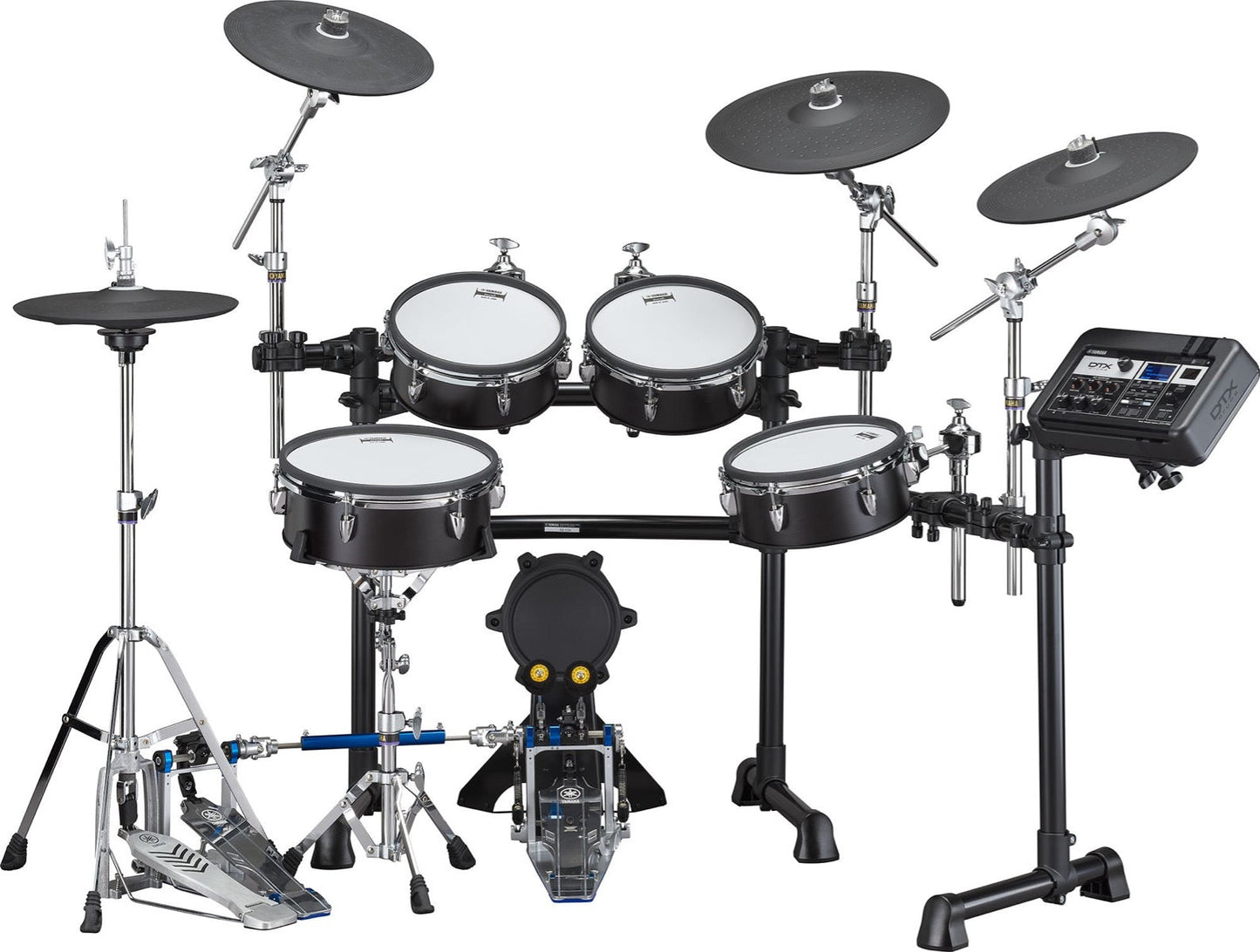 Yamaha DTX8KM Mesh Electronic Drum Kit in Black Forest