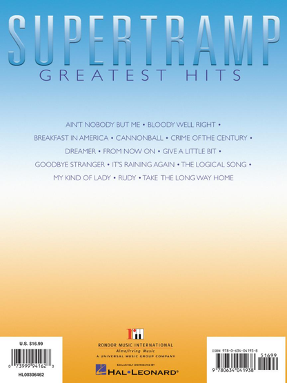 Supertramp Greatest Hits PVG