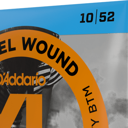 D'Addario EXL140 Nickel Wound Electric Guitar Strings Light Top Heavy Bottom 10-52 Gauge