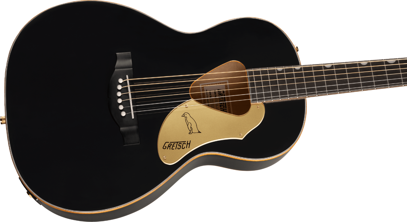 Gretsch G5021E Rancher Penguin Parlor Acoustic Electric in Black