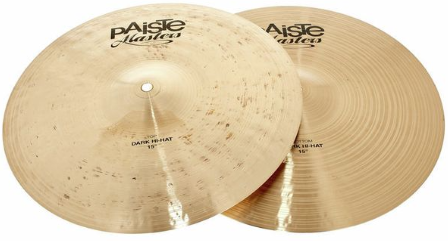 Paiste 15" Masters Dark HiHats