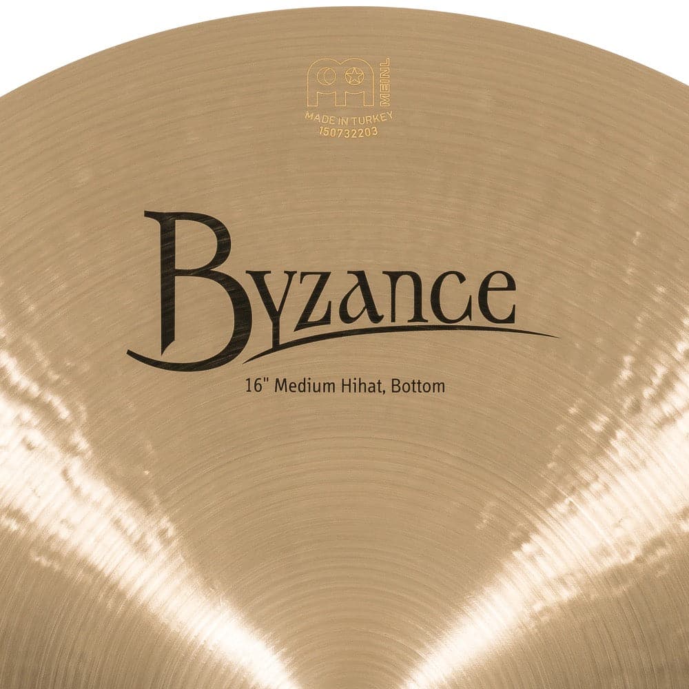 Meinl Cymbals Byzance Traditional 16" Medium HiHats