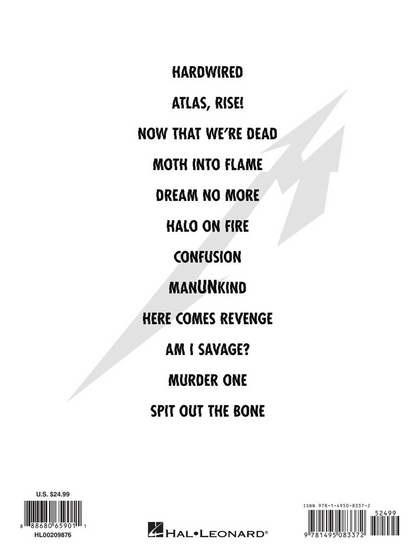 Metallica Hardwired To Self Destruct Guitar Tab