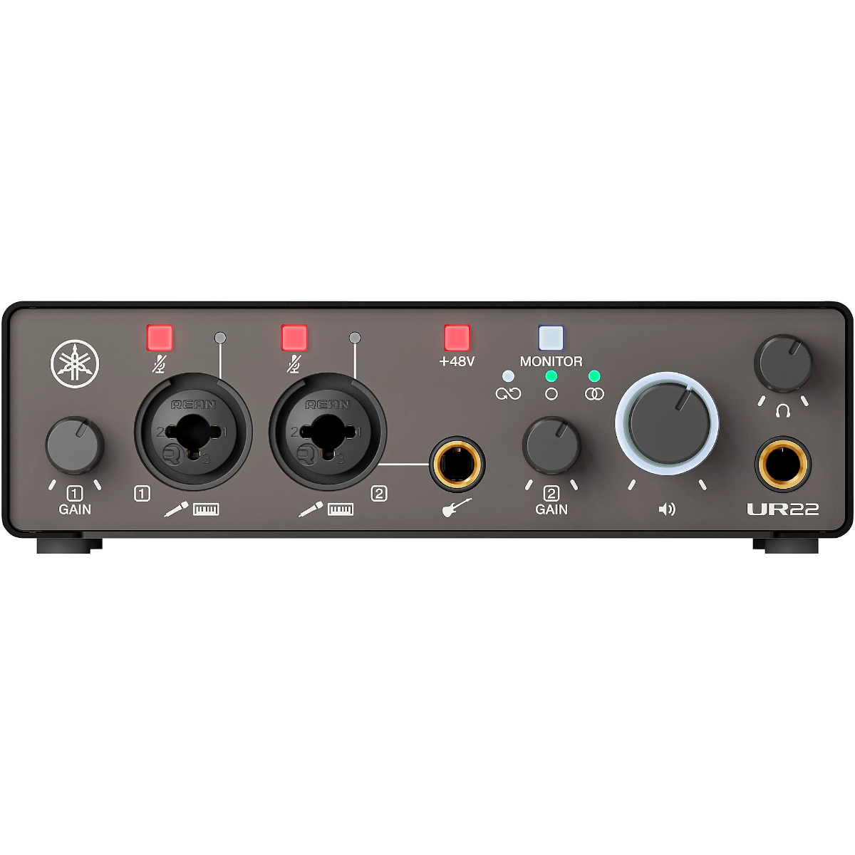 Yamaha UR22MK3 2-in/2-out USB-C Audio Interface in Black
