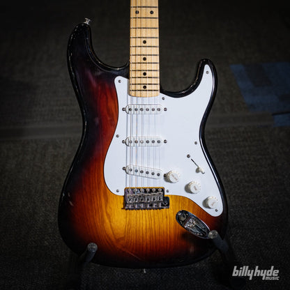 Fender Custom Shop Limited Edition 70th Anniversary 1954 Stratocaster NOS Electric Guitar in Wide-Fade 2-Color Sunburst
