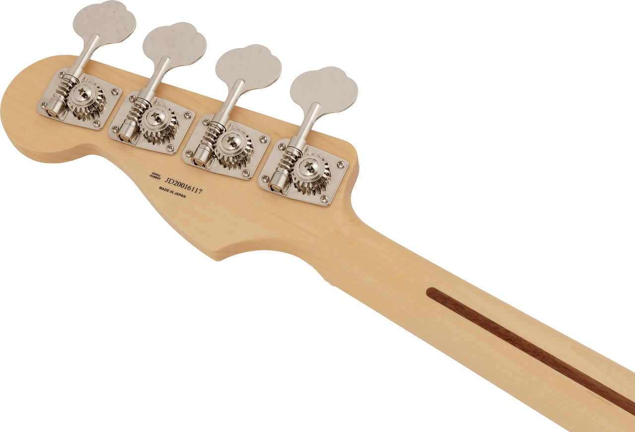 Fender Made in Japan Hybrid II Jazz Bass, Maple Fingerboard in Black