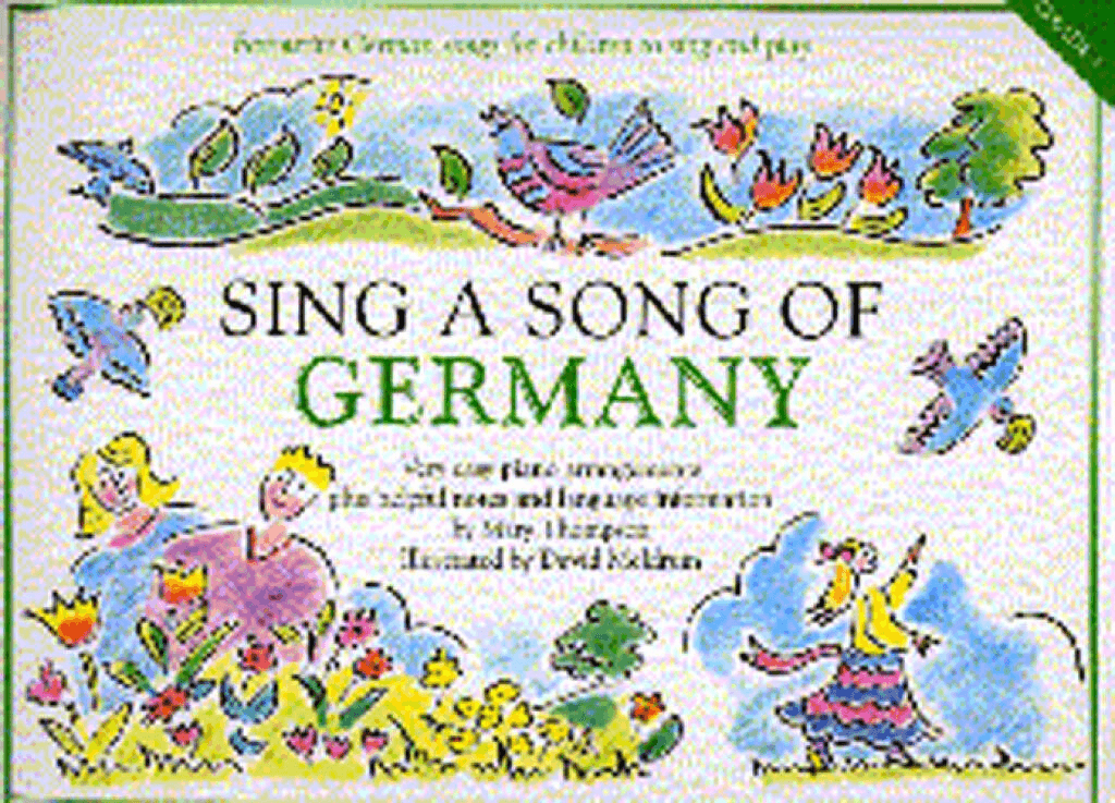 Sing A Song of Germany Easy Piano