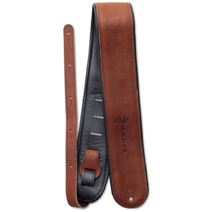 Martin Premium Rolled Leather Strap in Brown