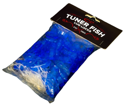 Tuner Fish TFBL4 Lug Locks 4 Pack in Blue