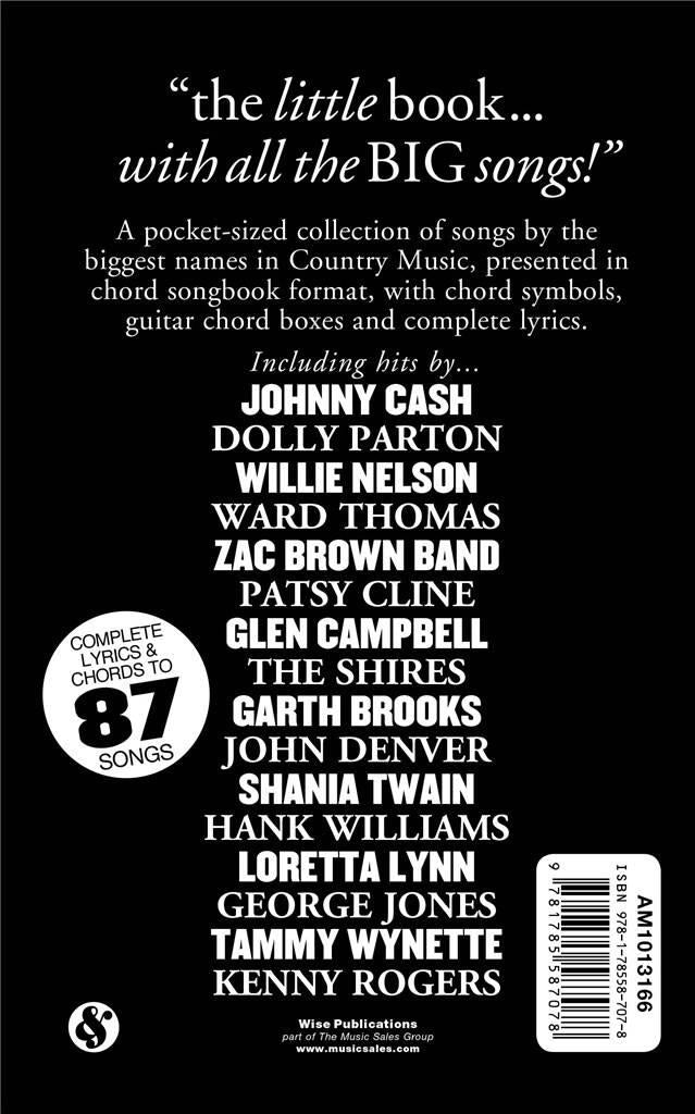 The Little Black Songbook Country