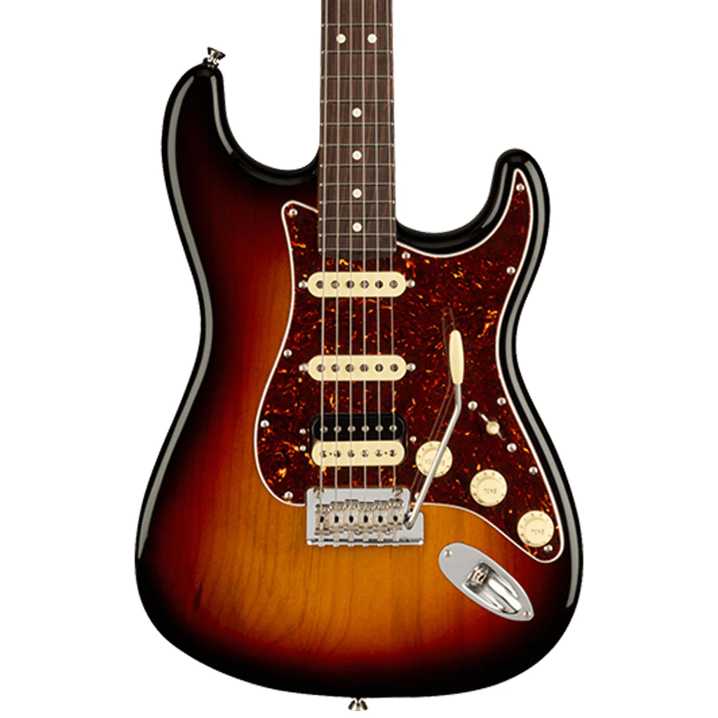 FenderAmerican Professional II Stratocaster® HSS, Rosewood Fingerboard in 3 Color Sunburst