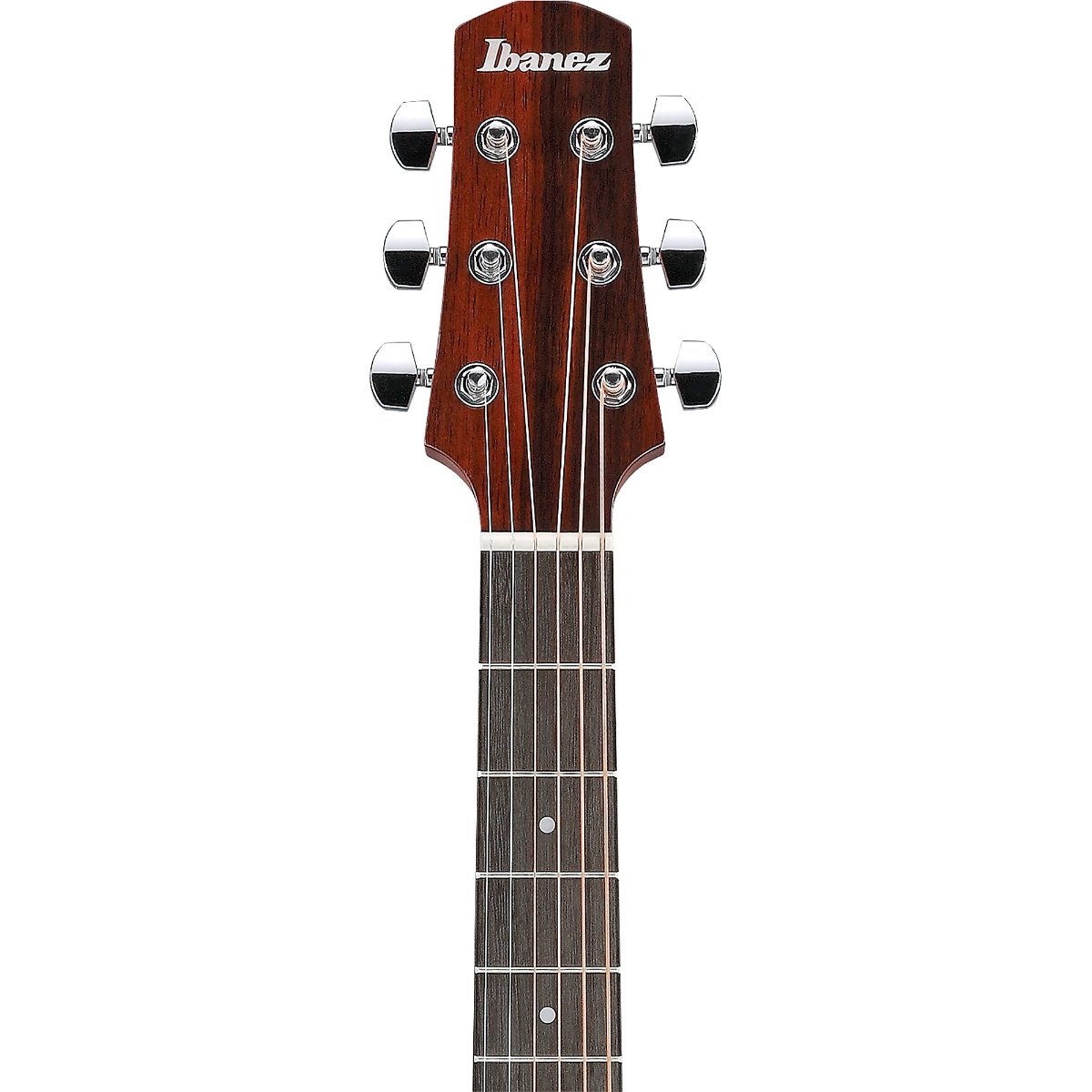 Ibanez AAD51LCE Left Handed Acoustic Guitar in Dark Violin Sunburst High Gloss
