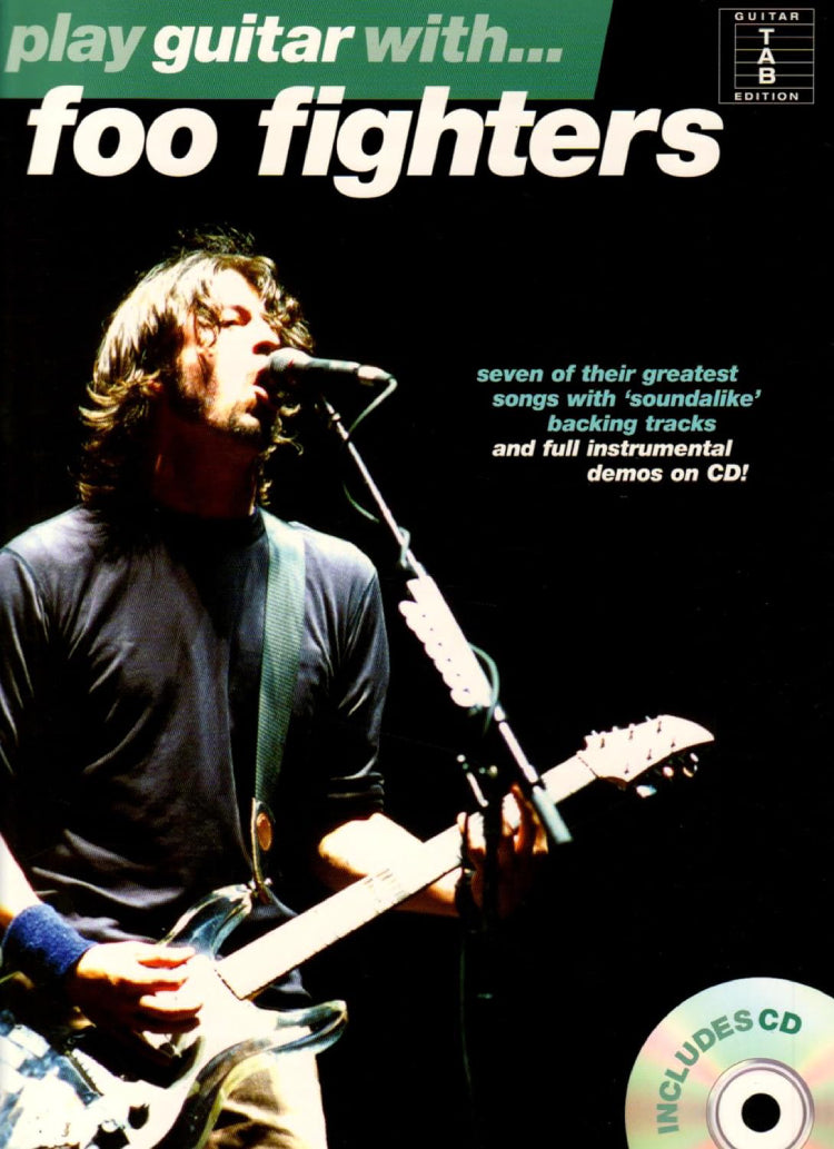 Play Guitar With Foo Fighters Tab Bk/Cd