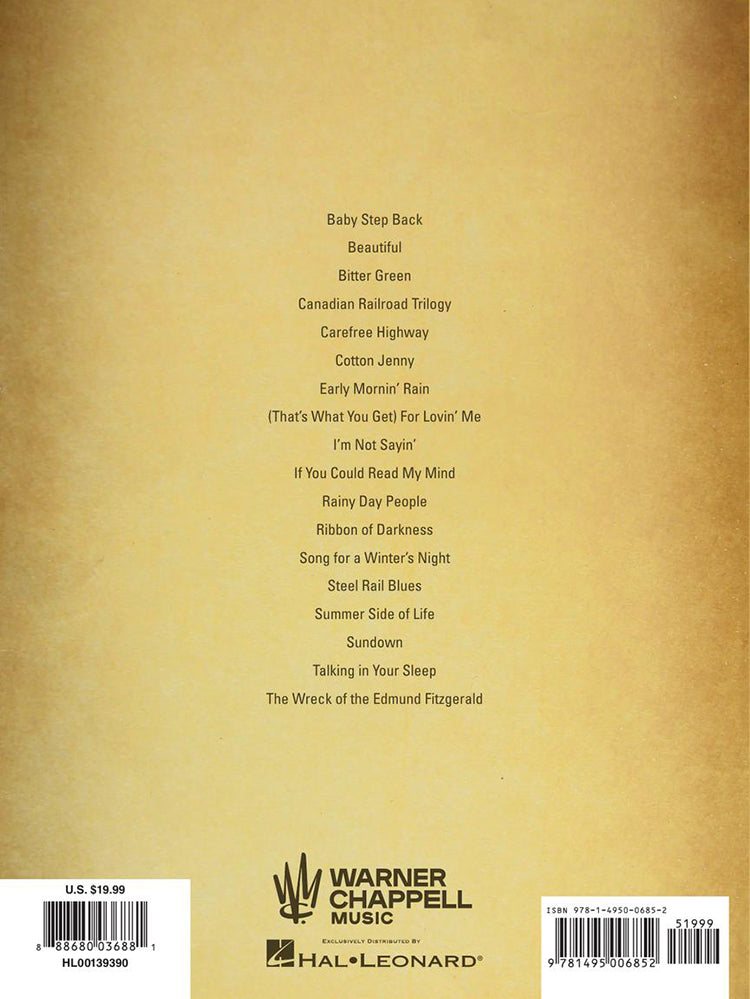 Best Of Gordon Lightfoot PVG