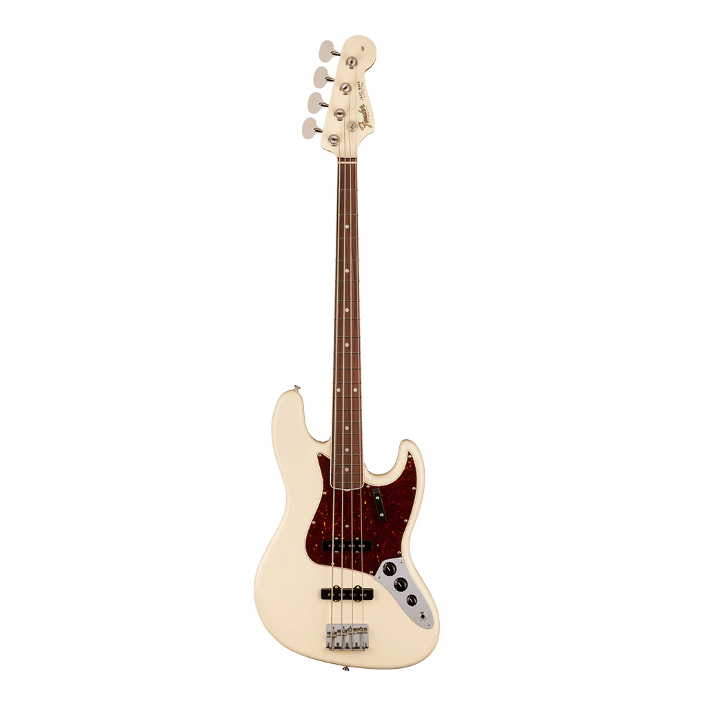 Fender American Vintage II 1966 Jazz Bass, Rosewood Fingerboard in Olympic White