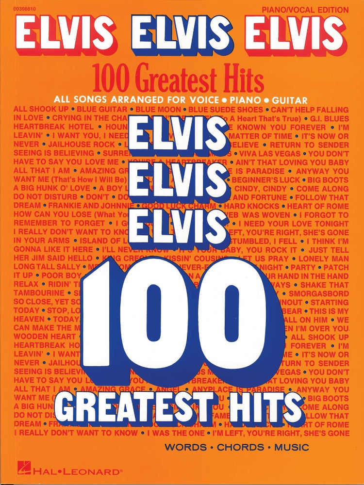 Elvis Elvis Elvis 100 Greatest Hits PVG
