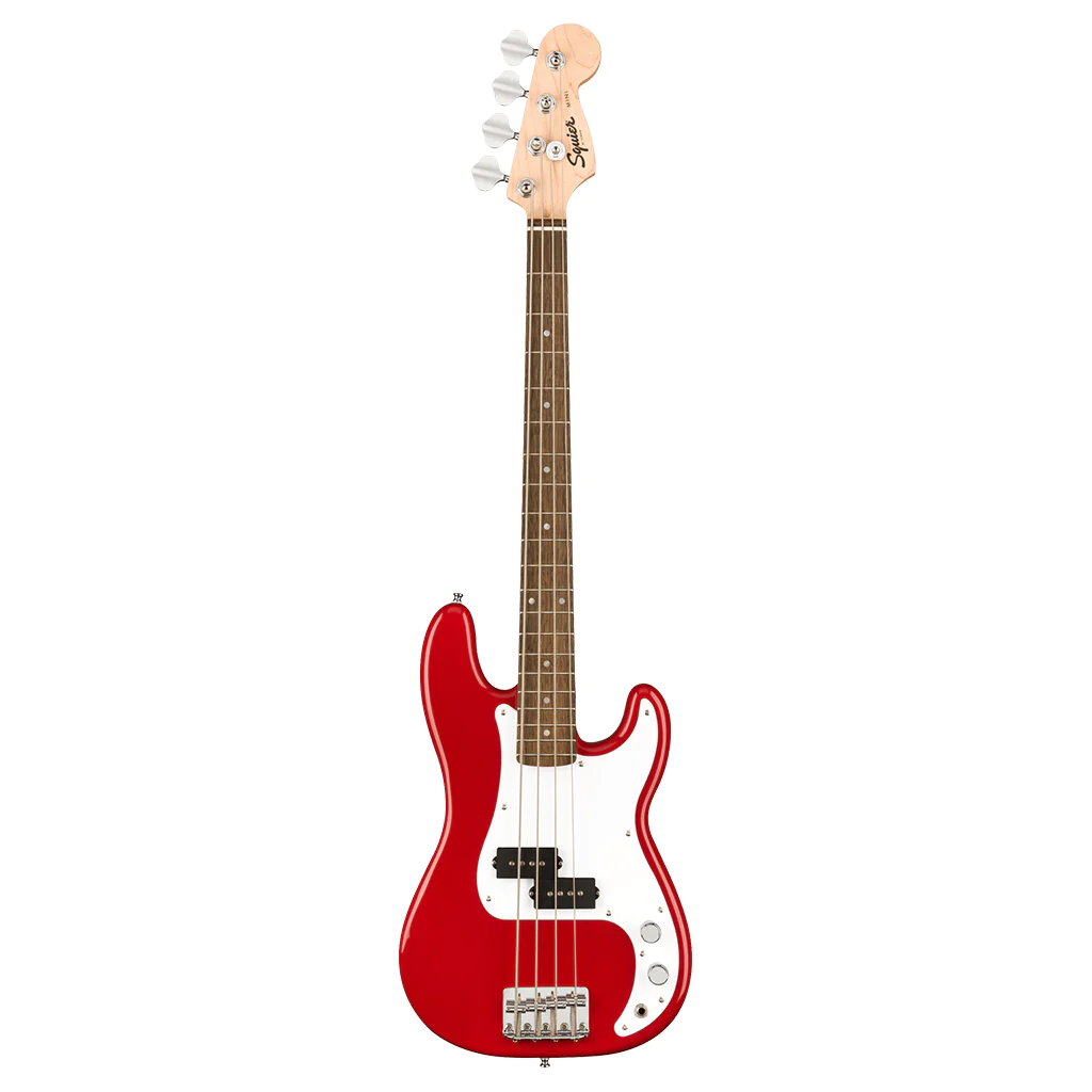 Squier Mini PRECISION BASS®, Laurel Fingerboard in Dakota Red