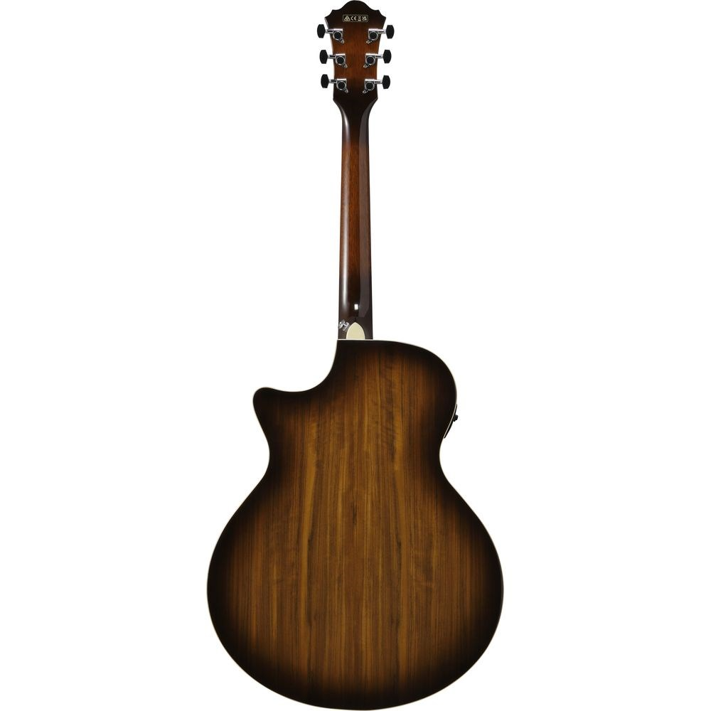 Ibanez AE160 Electric Acoustic Guitar in Vintage Mahogany Sunburst High Gloss