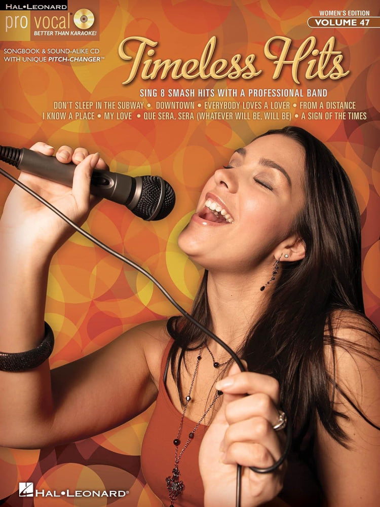 Timeless Hits Pro Vocal Women's Edition Volume 47 Bk/Cd