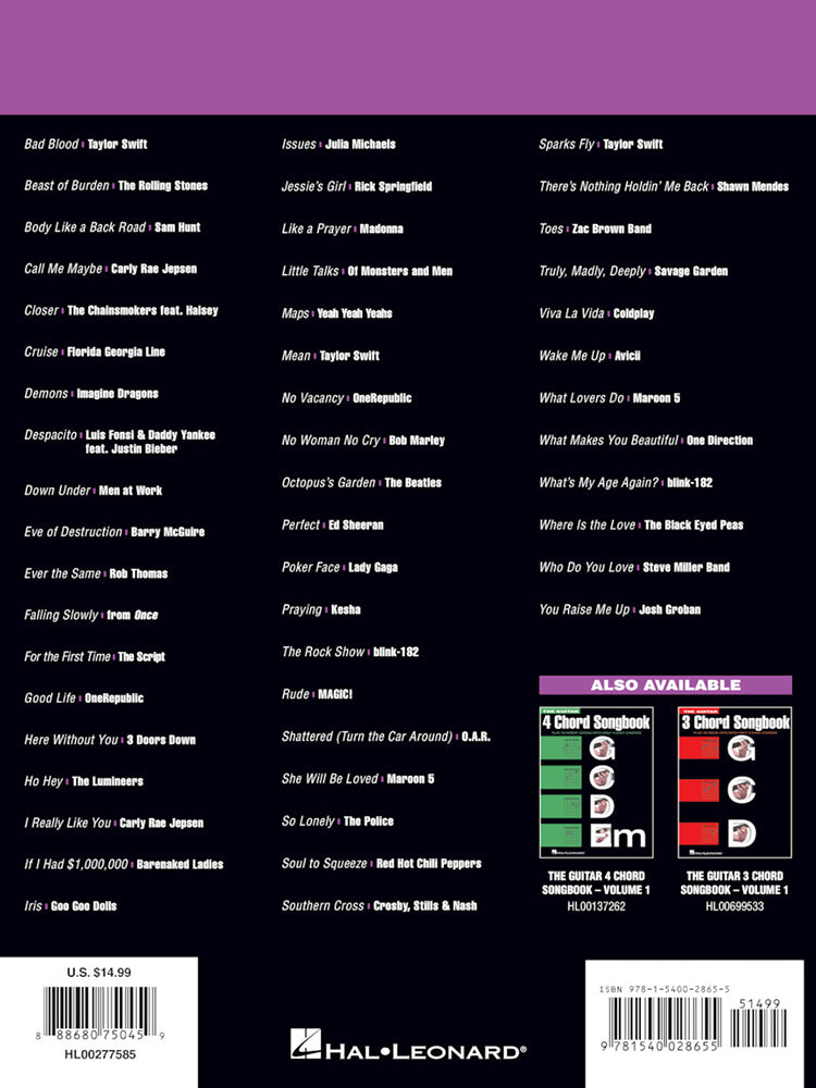 The Guitar 4 Chord Songbook Volume 2 GCDEM