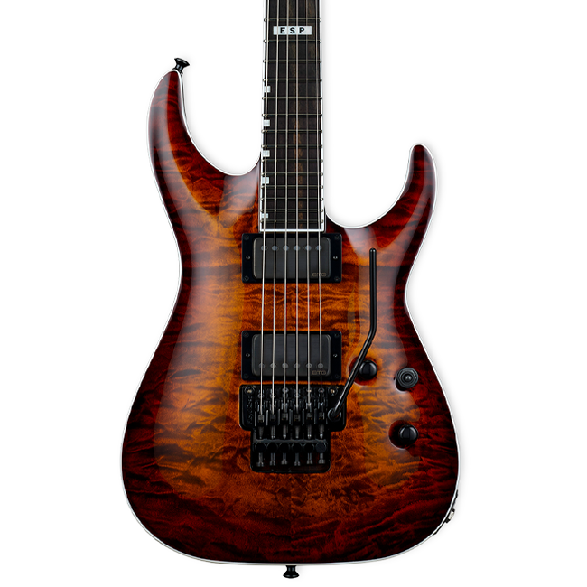 ESP E-II Horizon FR II in Tiger Eye Sunburst