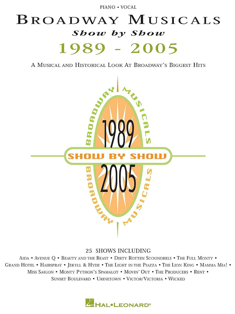 Broadway Musicals Show By Show 1989-2005 PVG