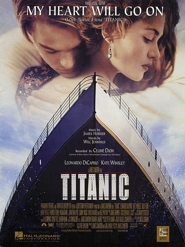 My Heart Will Go On PVG Single Sheet