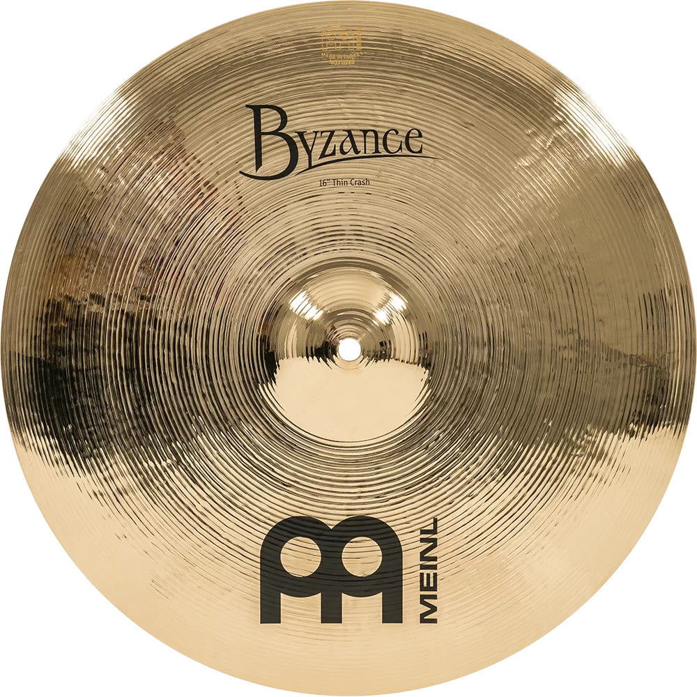 Meinl Cymbals Byzance Brilliant Thin Crash 16"