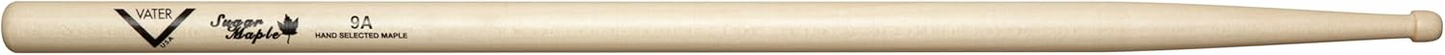 Vater VSM9AW Sugar Maple 9A Wood Tip Drum Sticks (Pair)