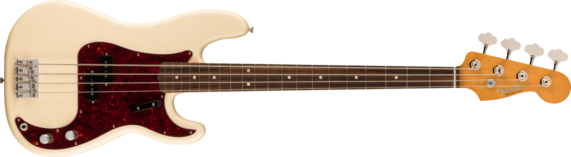 Fender Vintera II '60s Precision Bass, Rosewood Fingerboard in Olympic White