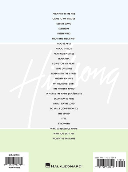 The Very Best Of Hillsong 2nd Edition PVG