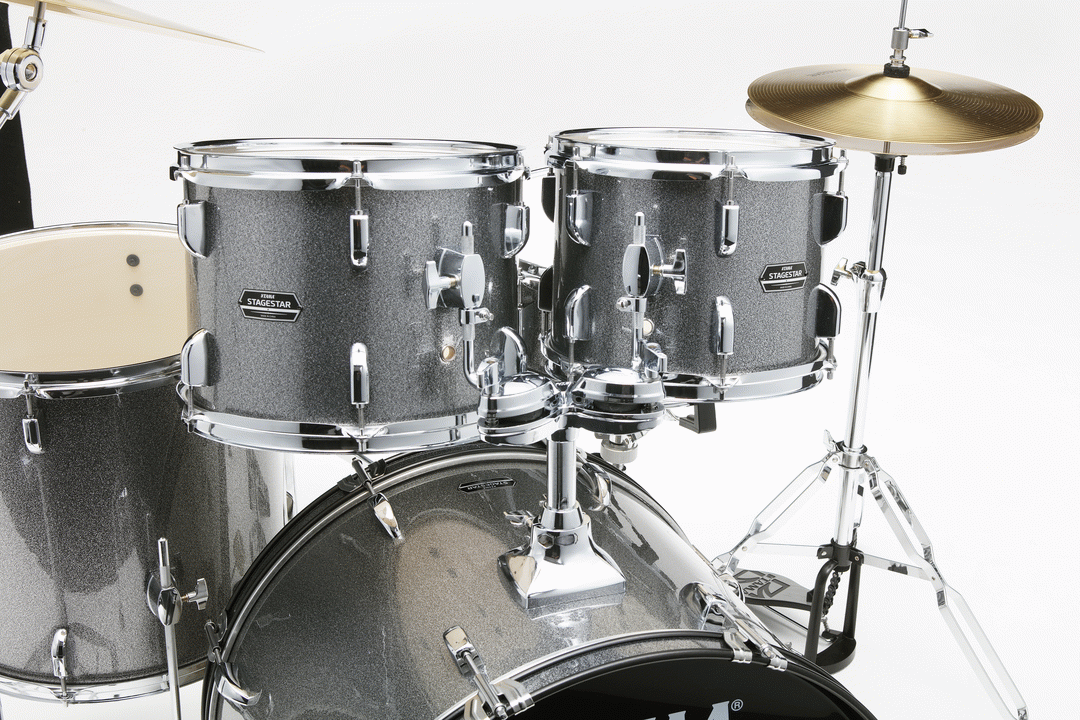TAMA Stagestar ST52H5C 5 Piece Drum Kit in Cosmic Silver Sparkle