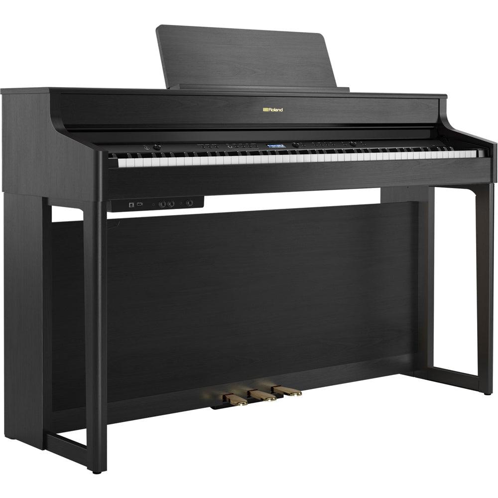 Roland HP702 Digital Piano in Charcoal Black