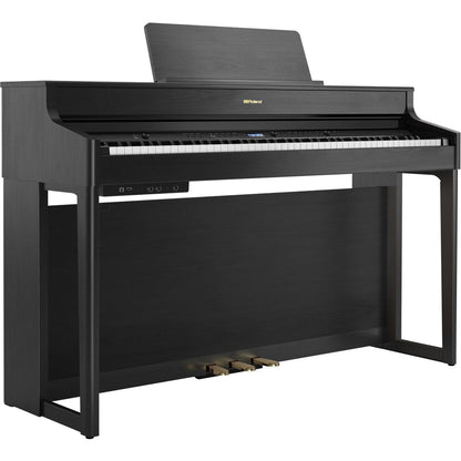 Roland HP702 Digital Piano in Charcoal Black