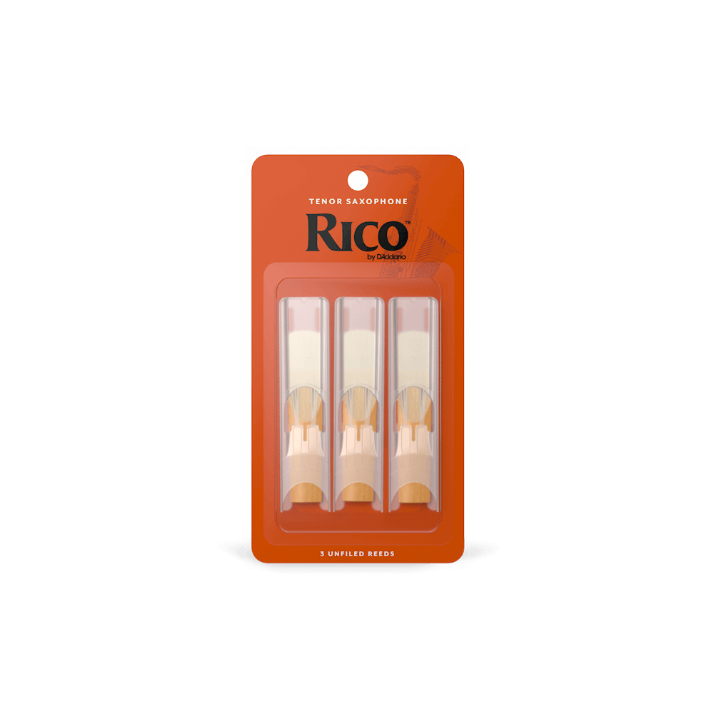 Rico By D'Addario Strength 2.0 3 Pack Tenor Saxophone Reeds