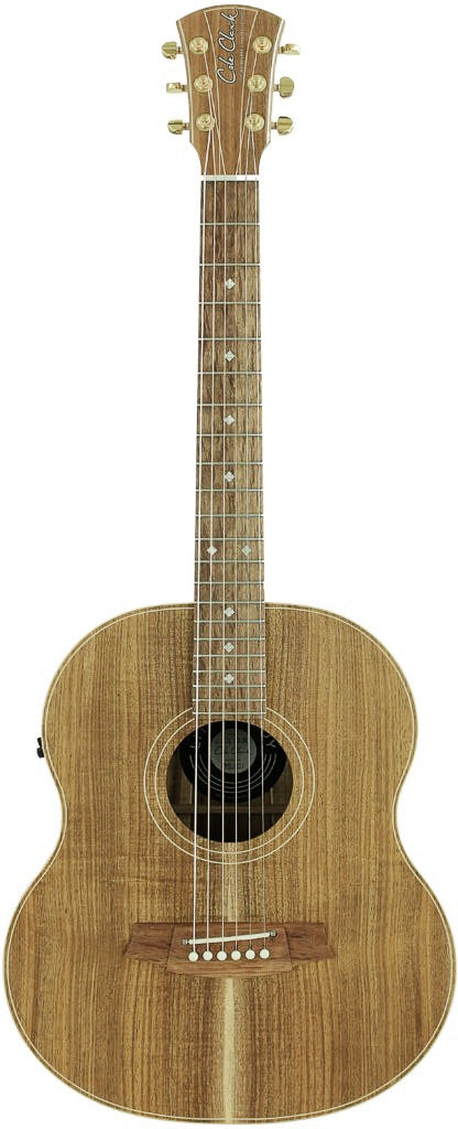 Cole Clark LL2E-BLBL-AE in Natural Satin