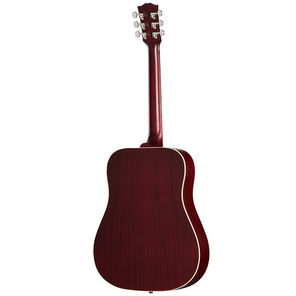 Gibson Hummingbird Special Acoustic Electric Guitar in Satin Wine Red