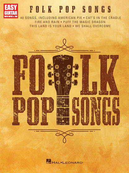 Folk Pop Songs Easy Guitar Notes and Tab